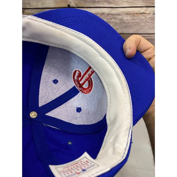 Vintage Philadelphia Phillies American Needle Blue Hat Cap Gatorade Snap Back - Picture 4 of 10